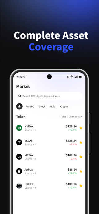 RealX tokenized asset market